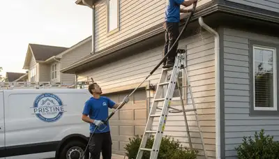 Professional gutter cleaning service in Cincinnati, OH by Next Level Exteriors