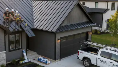 Professional metal roofing installation by Next Level Exteriors in Cincinnati, Ohio