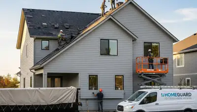 Professional roof replacement and vinyl siding installation in Cincinnati, OH by Next Level Exteriors