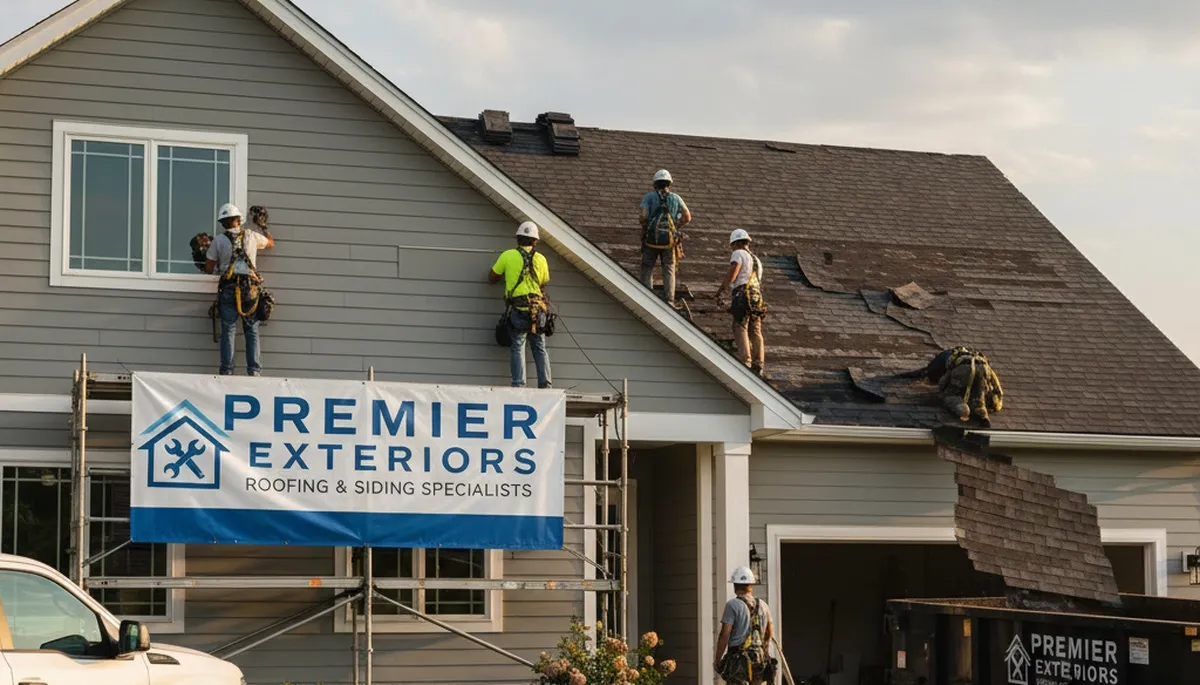 Professional roof replacement and vinyl siding installation in Cincinnati, OH by Next Level Exteriors