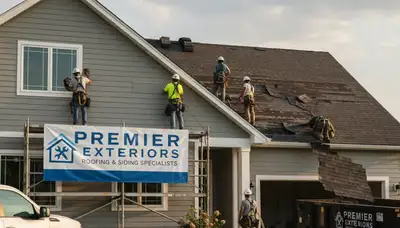 Professional roof replacement and vinyl siding installation in Cincinnati, OH by Next Level Exteriors