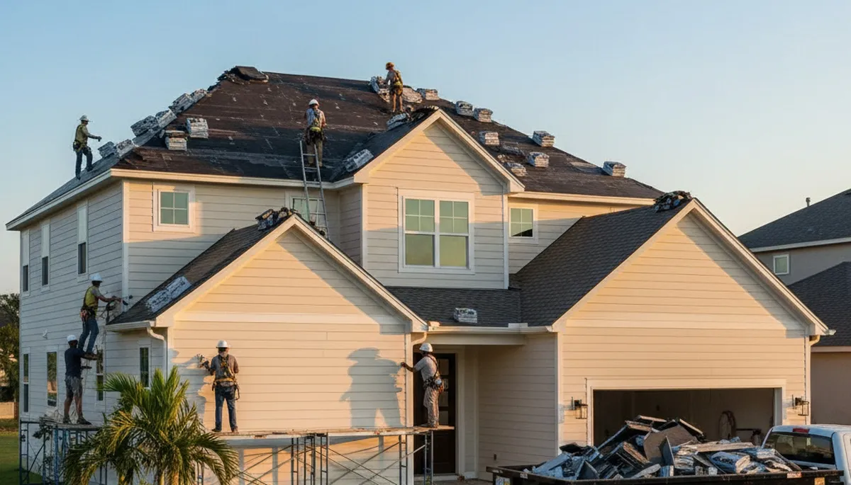 Professional roof replacement and vinyl siding installers in Cincinnati, OH