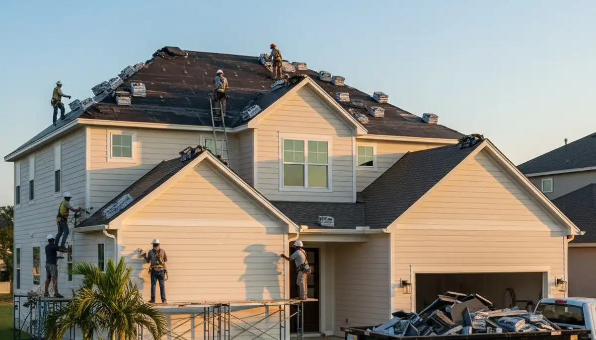 Professional roof replacement and vinyl siding installers in Cincinnati, OH