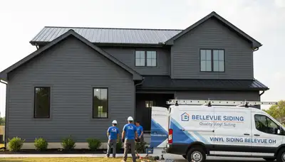 Professional vinyl siding installation on home exterior in Cincinnati, Ohio