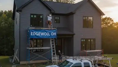 Professional vinyl siding installation in Cincinnati, Ohio homes