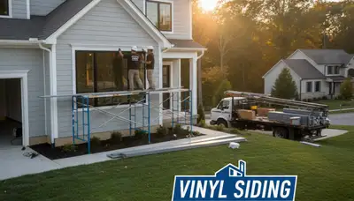 Professional vinyl siding installation in Cincinnati, Ohio by local exterior remodeling experts