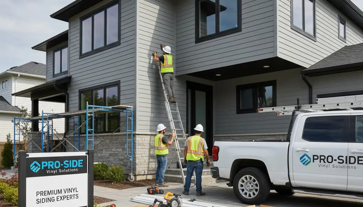 Professional vinyl siding installation on home exterior in Cincinnati, OH by Next Level Exteriors