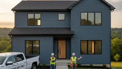 Professional vinyl siding installation on residential home in Cincinnati, Ohio